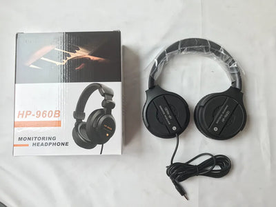 Wired Professional Studio headphone DJ Headphones With Microphone Over Ear HiFi Monitor Music Headset Earphone For Phone PC