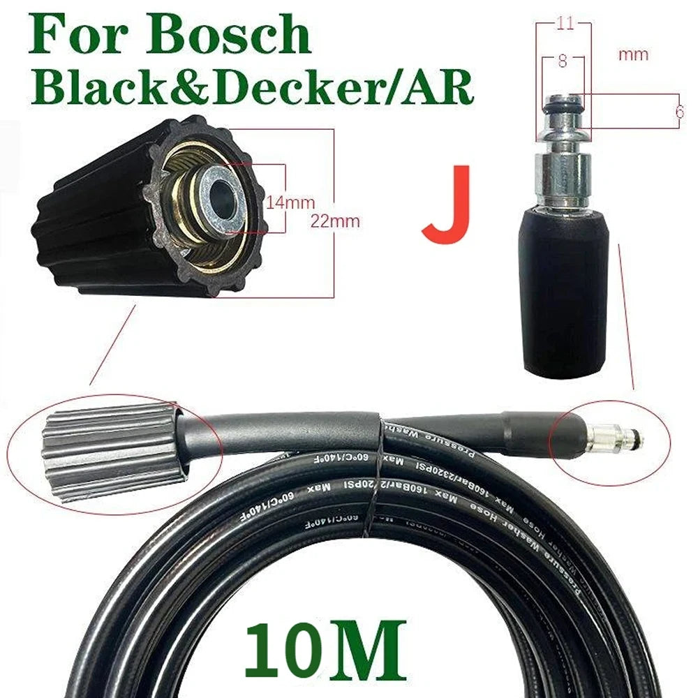 Pressure Washer Spray Gun Car Washer Jet Water Gun Nozzle for AR Blue Clean Black Decker Bosch Michelin Makita Pressure Washer