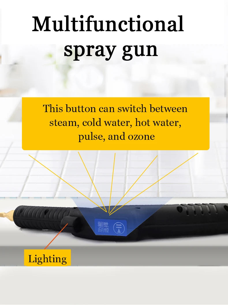 Professional portable uphplstery steam pressure washer 110V/220V steam cleaner for cars house kitchen air conditioner