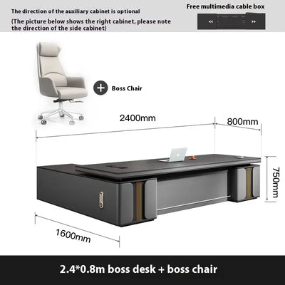 Bedroom Luxury Modern Boss Office Desk