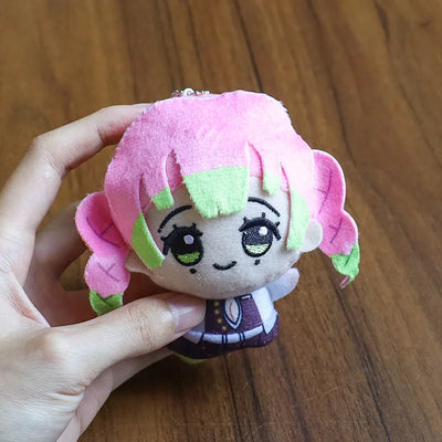 New 10cm Anime Demon Slayer Tomioka Giyu Kamado Tanjirou Kamado Nezuko Agatsuma Zenitsu Shinazugawa Genya Plush Toy Doll Gift