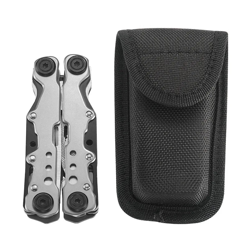 Multifunctional pliers mini tool pliers steel folding pliers multi-purpose knife pliers emergency outdoor home portable