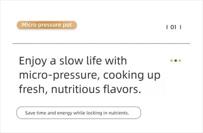 Easy 20cm Micro Pressure Cooker 2 L Non Stick Pressure Cooking Pot Quick Heating Anti-overflow Soup Stew Pot Household