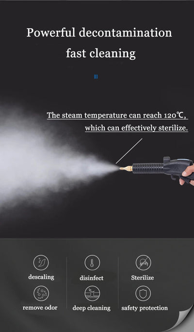 Professional portable uphplstery steam pressure washer 110V/220V steam cleaner for cars house kitchen air conditioner