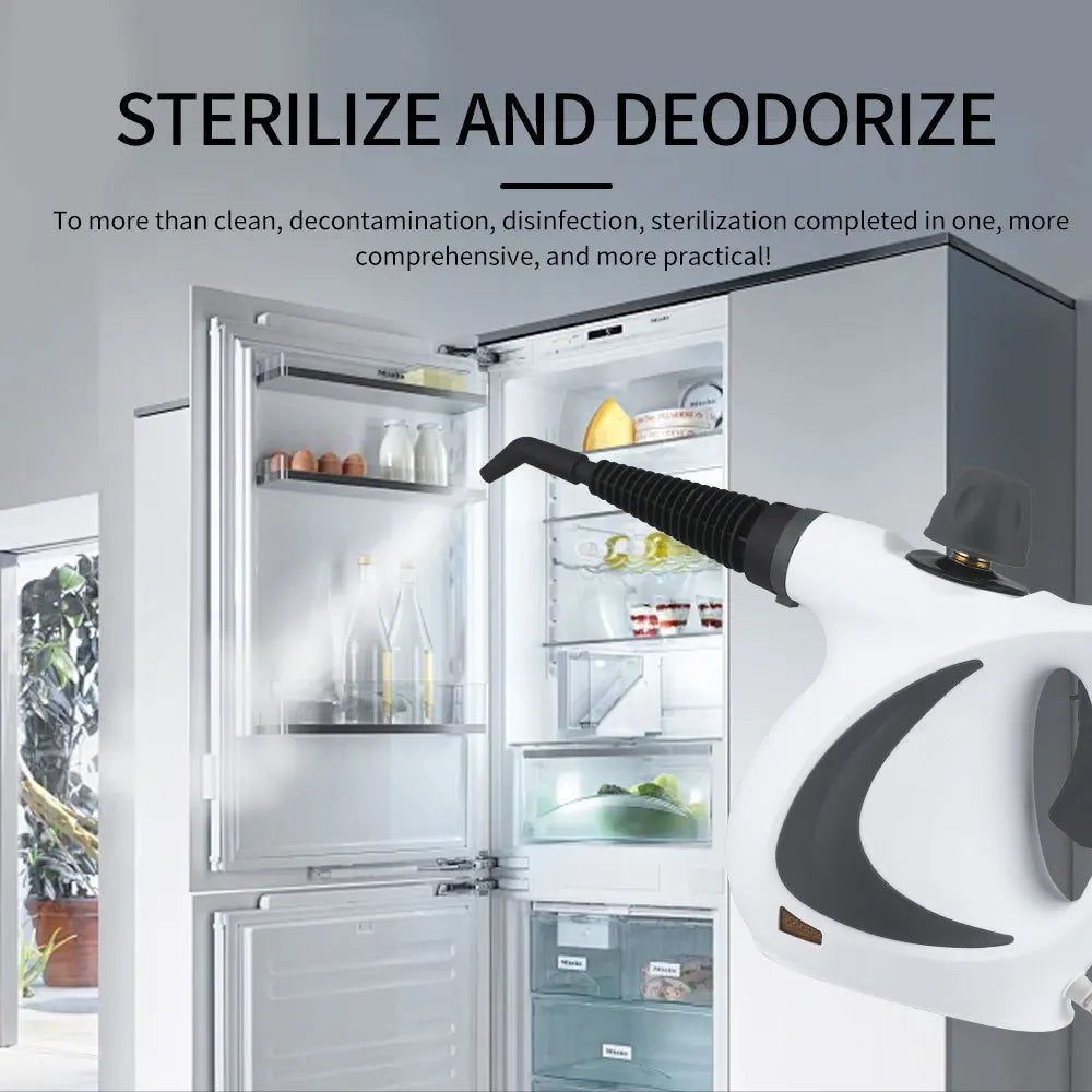 High-Pressure Steam Cleaner for Kitchen & Air Conditioner | 1050W Oil & Grease Removal, Disinfection, Home Use