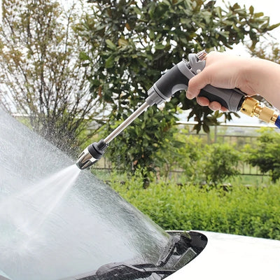 2in1 Dual Hose Pressure Washer Kit Portable High Pressure Water Blaster for Car Home Outdoor Cleaning Vehicles Tires Windows