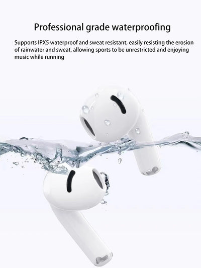In-ear stereo wireless headphones, long battery life, two-ear touch noise reduction e-sports wireless headphones, compatible wit