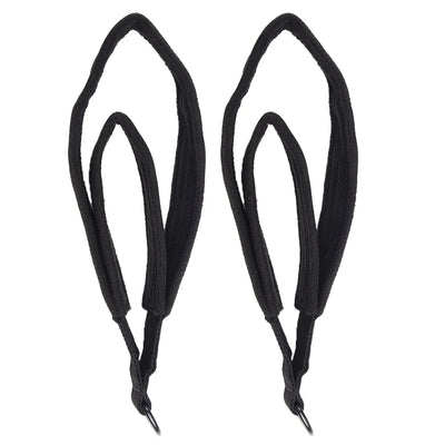 Pilates Reformer Foot Straps - Double Loop D-Ring Exercise Handles (2-Pack)