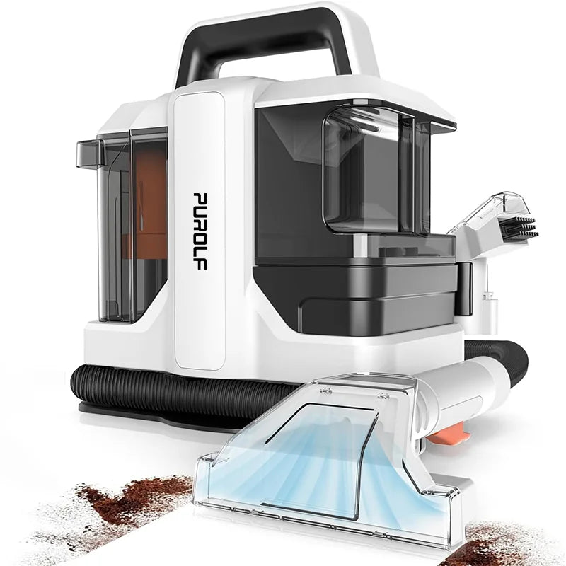 2024 BOL Hot Sale OEM 450W    Handhold Portable  Powerful Suction Carpet Cleaner for Carpet and Sofa Fabric Stain