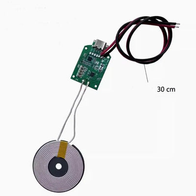 Taidacent 5W 10W 15w Wireless Charging Pad 15w Car Type-c Wireless Phone Charger Transmitter Power Bank Fast Charging 15W
