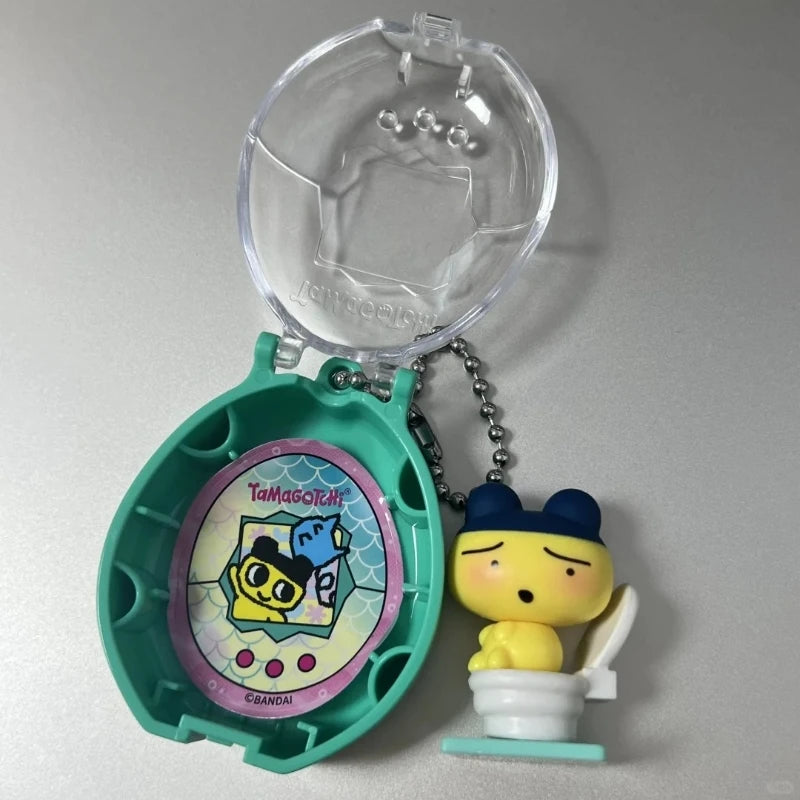 Bandai Tamagotchi Spare Time Series2  Pooptime Pendant  Bean Mr.Koigari Doll Box Toy Collectible Anime Game Figurine
