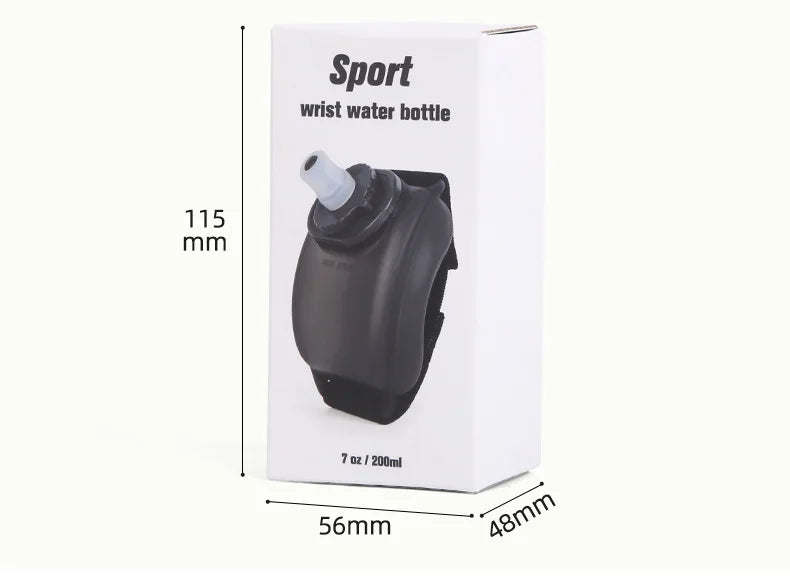 200ml Running Water Bottle – Wrist-Mounted Hydration for Gym, Cycling & Marathon