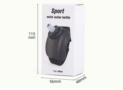200ml Running Water Bottle – Wrist-Mounted Hydration for Gym, Cycling & Marathon