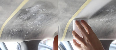 Car Interior Cleaner Agent Ceiling Cleaner Leather Flannel Woven Fabric Water Free Multipurpose Auto Dash Cleaning Tool