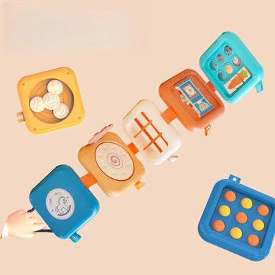 Toddlers Montessori Toys Busy Toys Early Education Sensory Toys  Folding Puzzle Toy Fine Motor Toys For Boys Girls