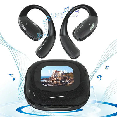 Ear hook Sports Headphones Bluetooth-Compatible 5.3 Noise Cancelling