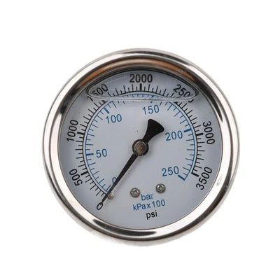 250 400Bar High Pressure Washer Car Wash Machine Pump Pressure Gauge Accessories Universal Washer Cleaning Machine Fittings