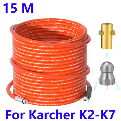 For karcher K2-K7pressure washer high pressure water hose,for sewer cleaning hose,Car cleaning kit ,Washer nozzles Pneumatic gun