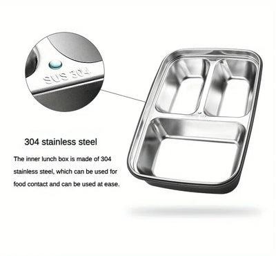 Easy-Clean Bento Container For Students & Office Workers