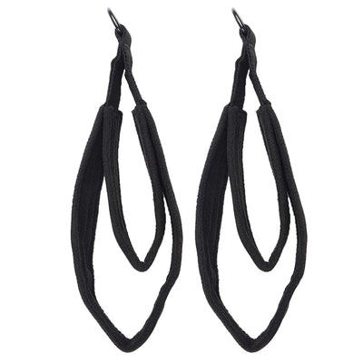 Pilates Reformer Foot Straps - Double Loop D-Ring Exercise Handles (2-Pack)
