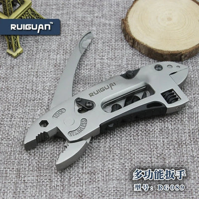 Multifunctional Pliers Multi-Tool Pliers Multifunctional Wrench Multi-purpose Tool Combination Vise Small Knife Pliers Outdoor