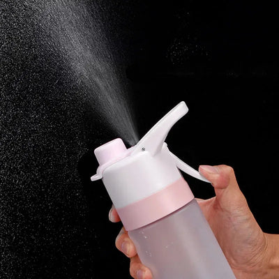 650ml Spray Water Bottle Portable Outdoor Sport Water Bottle for Girls Gym Fitness Drinking Drinkware Hiking Riding Water Bottle