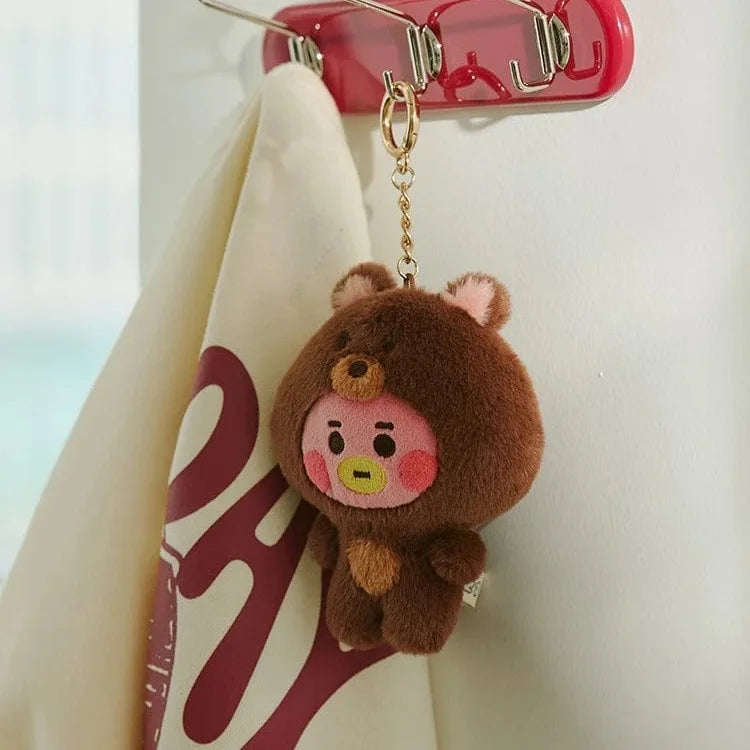 2025 New Bt21Ed Kawaii Plush Cosplaycosp Plush Toy Doll Keychain Cute Cartoon COOKY SHOOKY MANG Plush Pendant Bag Accessories