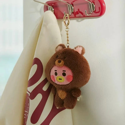 2025 New Bt21Ed Kawaii Plush Cosplaycosp Plush Toy Doll Keychain Cute Cartoon COOKY SHOOKY MANG Plush Pendant Bag Accessories