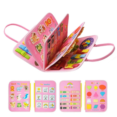 Activity Board Travel Sensory Board Toys Learning Activity Sensory Board For Kids Over 1 Year Old Preschool Learning Fine Motor