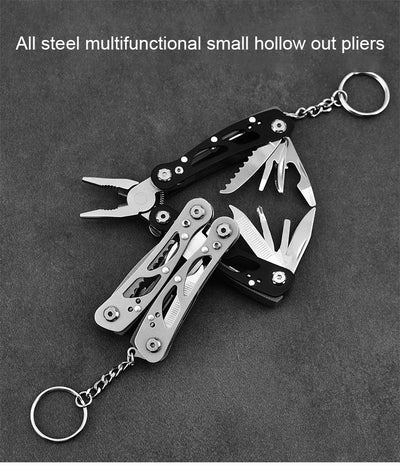 Multifunction Stainless Steel Multi-tool Pocket Knife Pliers Folding Pliers Mini Portable Folding Pliers Folding Blade Knife
