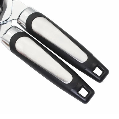Easy Can Opener Safety Stainless Steel Manual Professional Effortless Openers with Turn Knob Household Kitchen Useful Tools