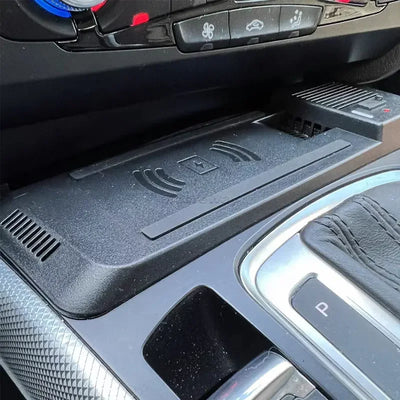 wireless charging pad for Audi A4 B8 B9 A4 Allroad A5 S5 RS5 Q5 SQ5 Fast phone charger mobile holder usb Center console
