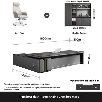 Bedroom Luxury Modern Boss Office Desk