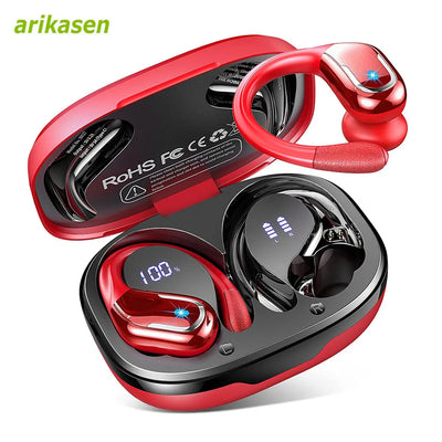 75Hrs Bluetooth 5.3 Earphones IP7 Waterproof Wireless Headphones