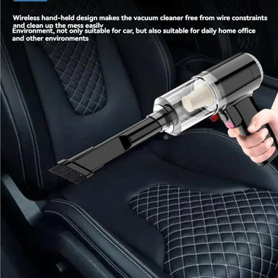 Car Vacuum Cleaner 12000PA Powerful Cleaning Machine Cars Cleaner Mini Wireless Portable Hand Held Cleaner for Home Appliance
