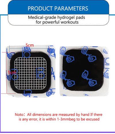 Hydrogel Fitness Pads - Replacement Gel Stickers for Ab Trainers