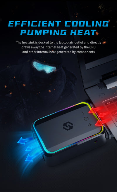 New Design Notebook Cooling Radiator Quiet Super Vacuum Fan Air-cooled for All Size Laptops Cooling Laptop Cooler Pad Adjustable