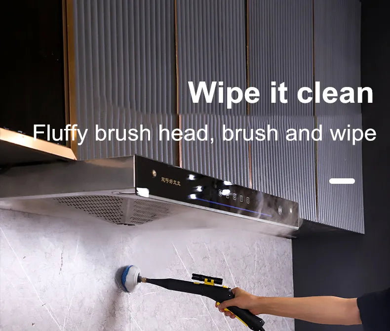 2600W Steam Cleaner for Home Steamer, Steam High Pressure Cleaner, Air Conditioner Cleaning Machine with Brush Head for Kitchen