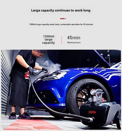 SGCB New Grid Multifunctional Steam Cleaner Fume Cleaner High Temperature and High Pressure Commercial Vehicle Cleaner Household