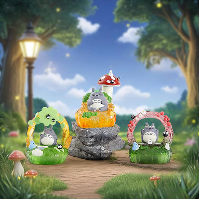 2025 New Miyazaki Hayao Anime Fairy Tale Surprise In The Wheat Field Blind Box Desktop Toy Children'S Collection Gift