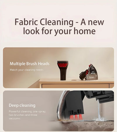 Portable Electric Steam Cleaner 220V Household Fabric Cleaning Machine Sofa Carpet Mattress Curtains Car Cleaner