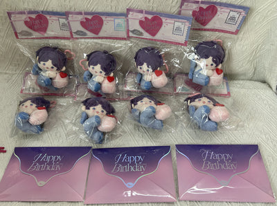 In Stock Official Love and Deepspace Rafayel Ralayo 2025 Birthday Stuffed Plushies Plush Doll Clothes Keychain Pendant Bag Anime
