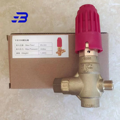 350 Bar 40lpm high pressure Washer Parts triple plunger pump regulating valve regulator unloader Bypass Unloader Valve
