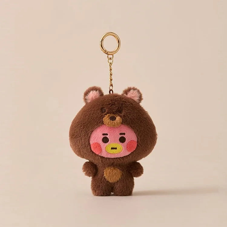 2025 New Bt21Ed Kawaii Plush Cosplaycosp Plush Toy Doll Keychain Cute Cartoon COOKY SHOOKY MANG Plush Pendant Bag Accessories