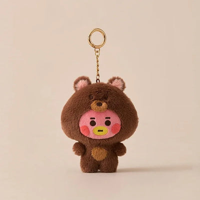 2025 New Bt21Ed Kawaii Plush Cosplaycosp Plush Toy Doll Keychain Cute Cartoon COOKY SHOOKY MANG Plush Pendant Bag Accessories