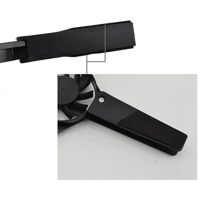 1PCS Air-cooling Laptop Cooler Laptop Cooling Pad USB Powered Cooling Dock Bracket Stand Dual Fan for PC Fan Gaming Accessory