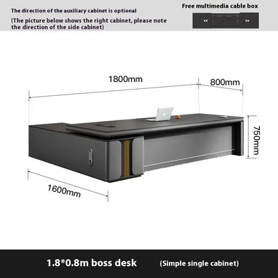 Bedroom Luxury Modern Boss Office Desk