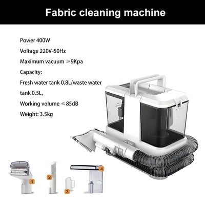All-in-One Household Carpet Curtain Vacuum Cleaner Multifunctional Fabric Cleaning Machine Sofa Vacuuming Wash Machine