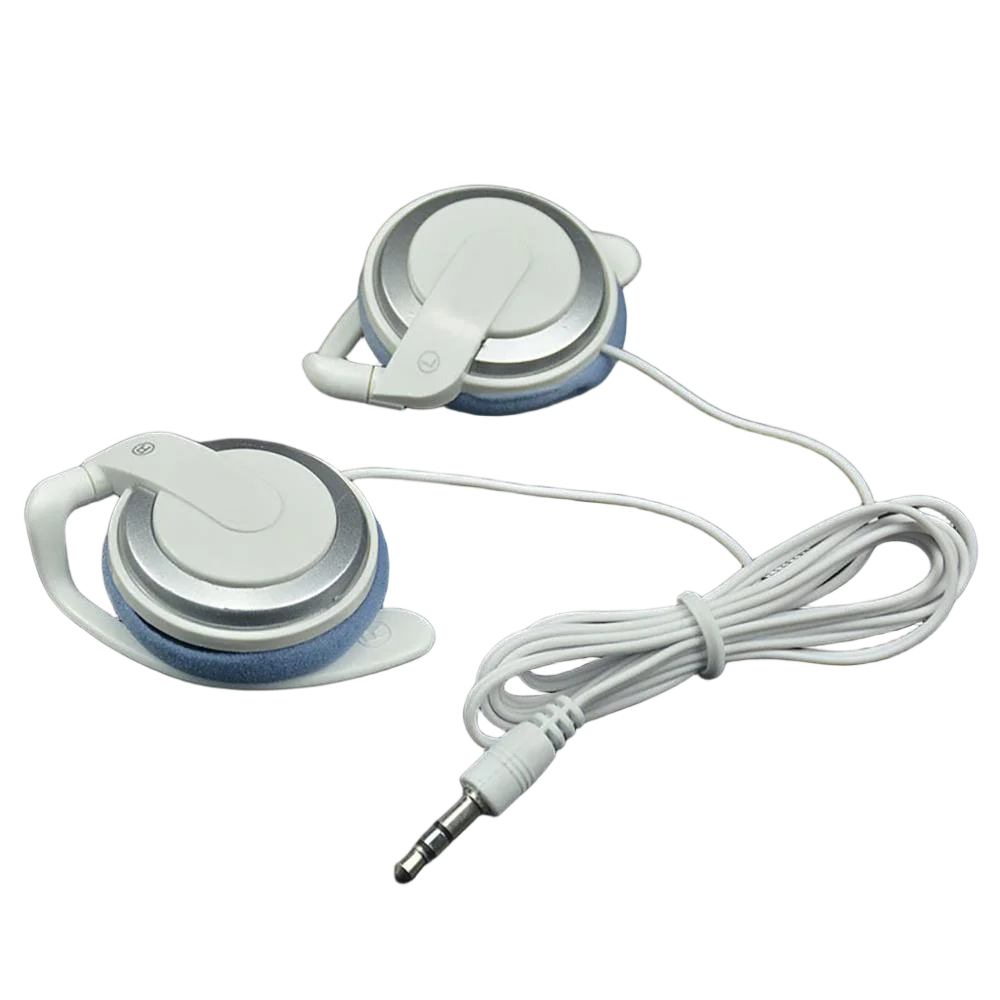 Wired Sports Earphones 3.5mm Sweatproof Stereo Headphones for Running Gym Workout, Gaming Headset