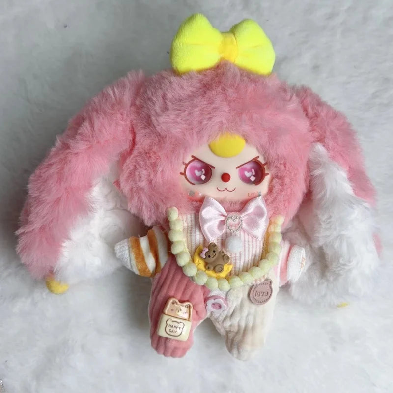 Genuine 2025 In Stock Blind Box Toy Baby Three Second-Generation Macaron Little Rabbit V2 Cute Pendant Ornaments Toys Girl Gifts